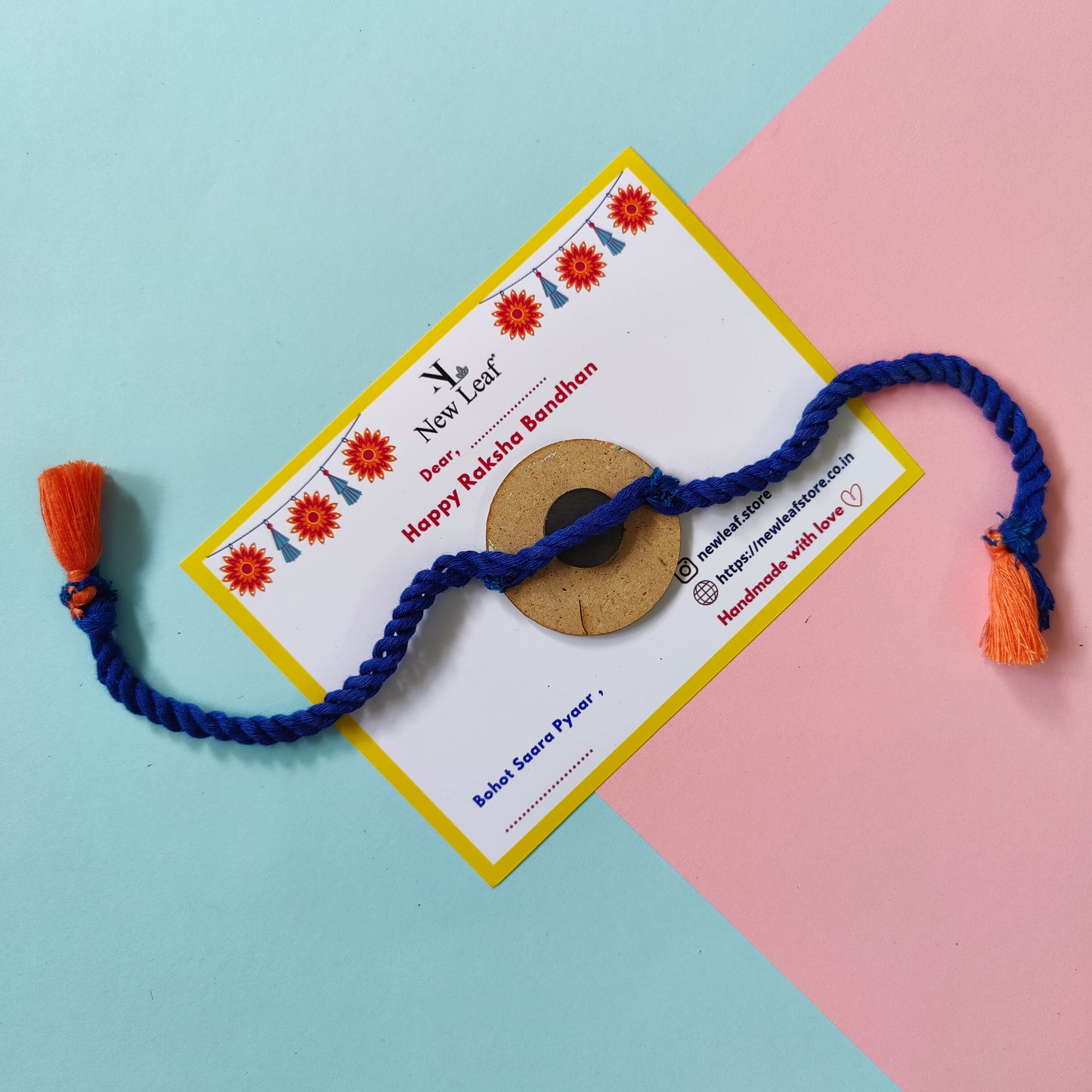 Warli Hand painted Rakhi
