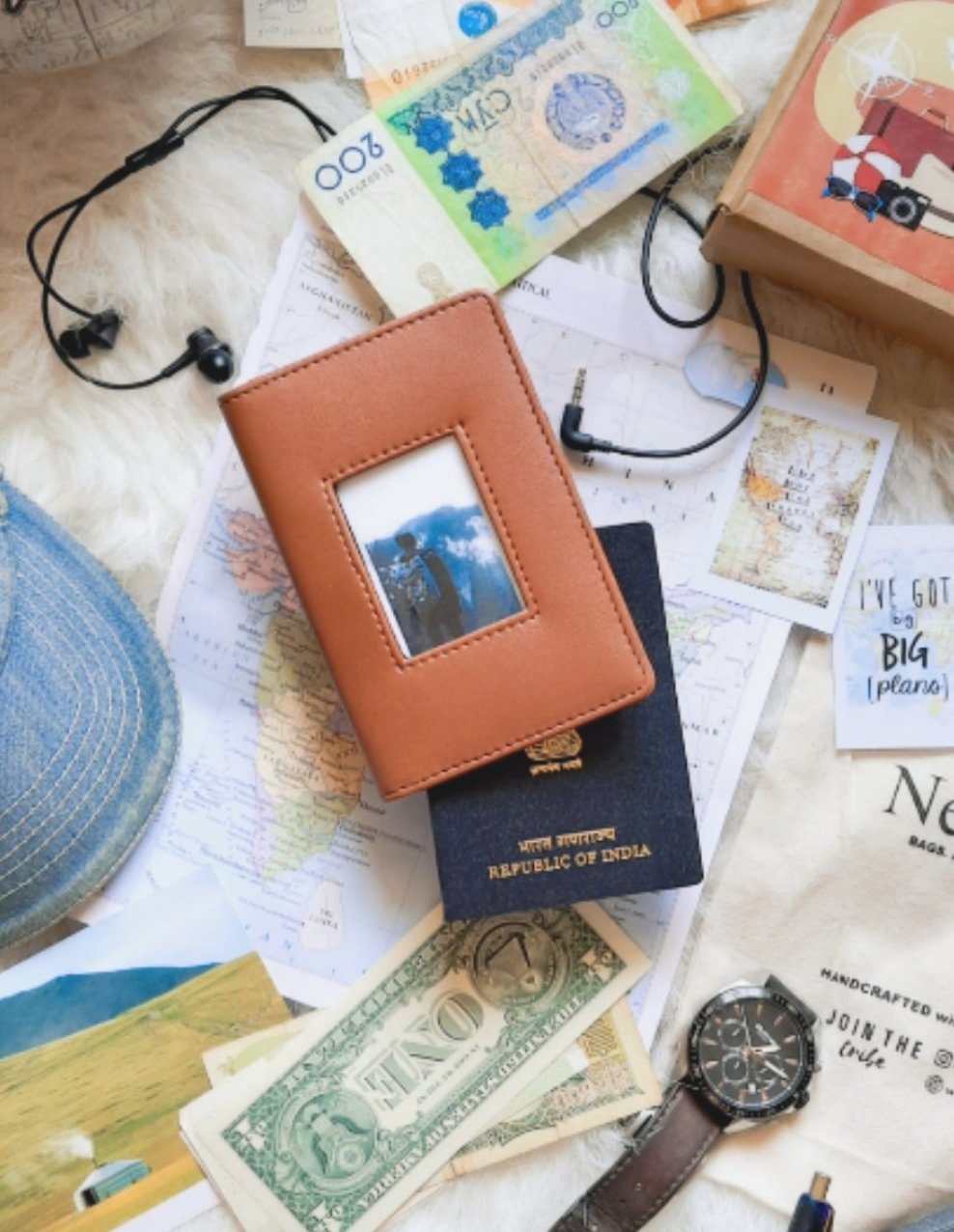 'Time to Voyage' Passport Cover