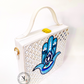 Hamsa Lippan Art Handcrafted Box Bag