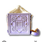Lilac Lippan Art Potli Handcrafted Sling Bag