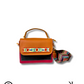 The Rustic Chic Mini Colour Block Handcrafted Hand Bag/Sling