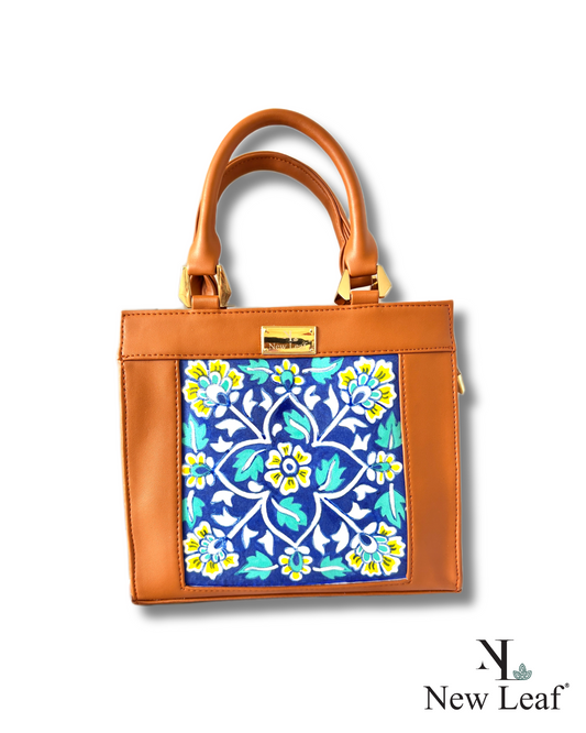 Suraj Hand-painted Mini Handbag/ Sling