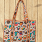 Owls Cotton Quilted Tote Bag