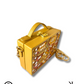 Party Lippan Art Box Sling Bag