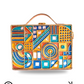 Opulent Aura Lippan Art Box Bag