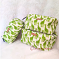 Giraffe Cotton Quilted Pouches - Set of 3