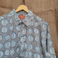 Vintage Paisa Hand Block Print Full Sleeves Unisex Shirt