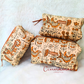 Birds Cotton Quilted Pouches - Set of 3