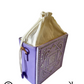 Lilac Lippan Art Potli Handcrafted Sling Bag