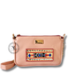 Peach Glaze Lippan Art Handcrafted Baguette Bag/Sling