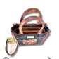 Black Charm Lippan Art  Mini Handbag/Sling
