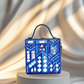 Azure Charm Mini Lippan Art Box Bag