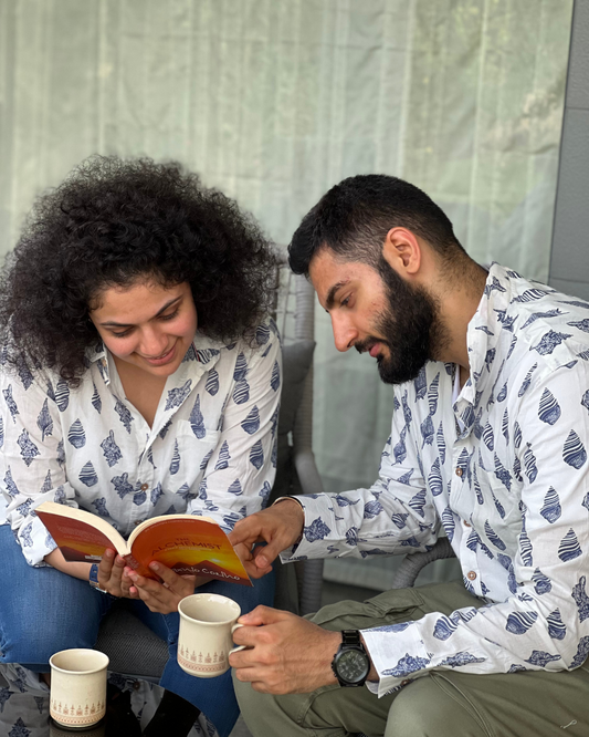 White Shell Unisex Full Sleeves Shirt