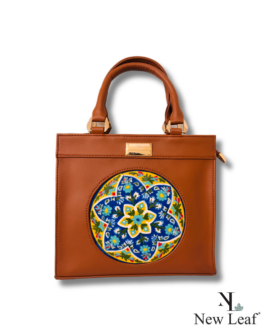 Sundar Hand-painted mini Handbag / Sling