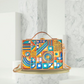 Opulent Aura Lippan Art Box Bag