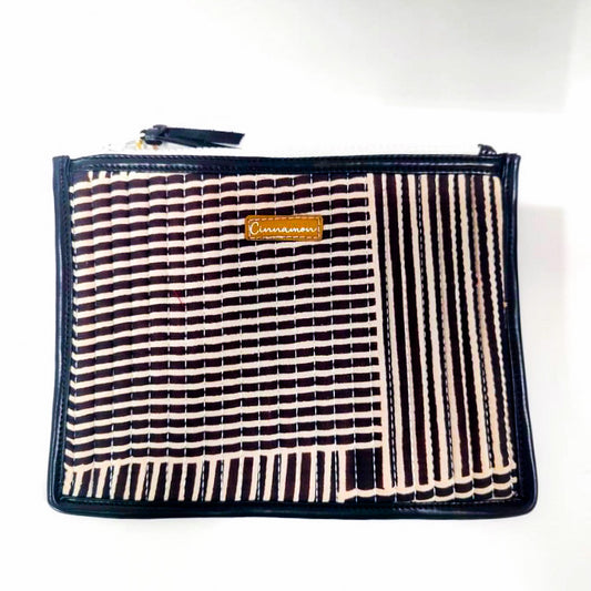 Stripes Kanya Quirky Quilted Handcrafted Pouch