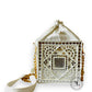 Classic White Lippan Art Medium Potli Sling