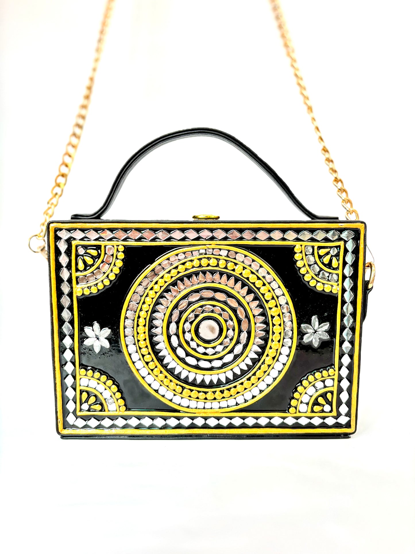 Chamak Lippan Art Box Bag