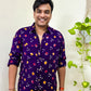 Jamuni Handcrafted Pure Bandhani Unisex Shirt