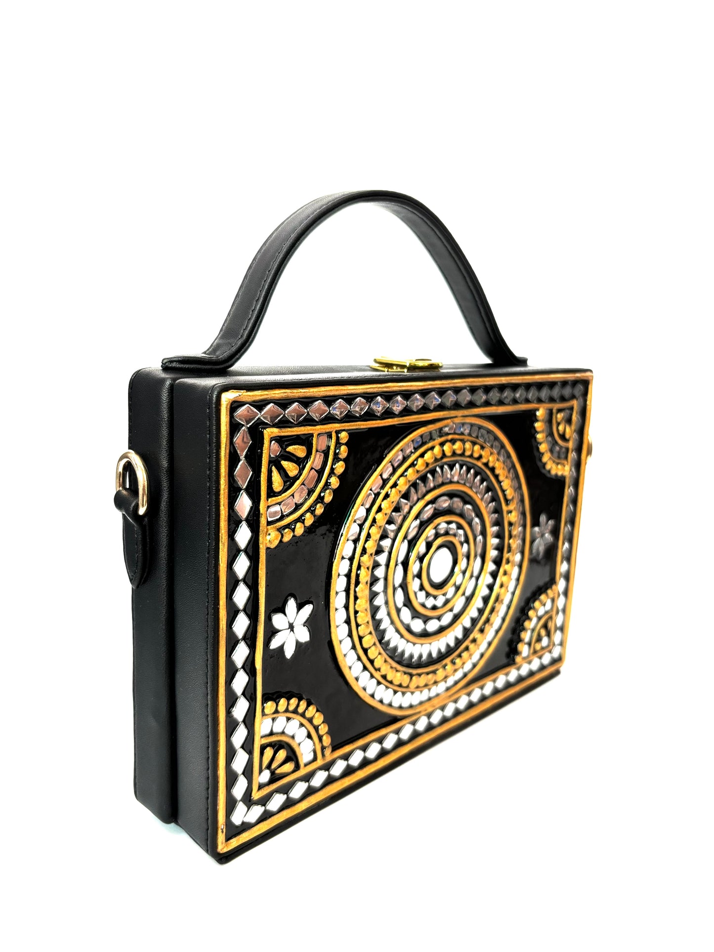 Chamak Lippan Art Box Bag