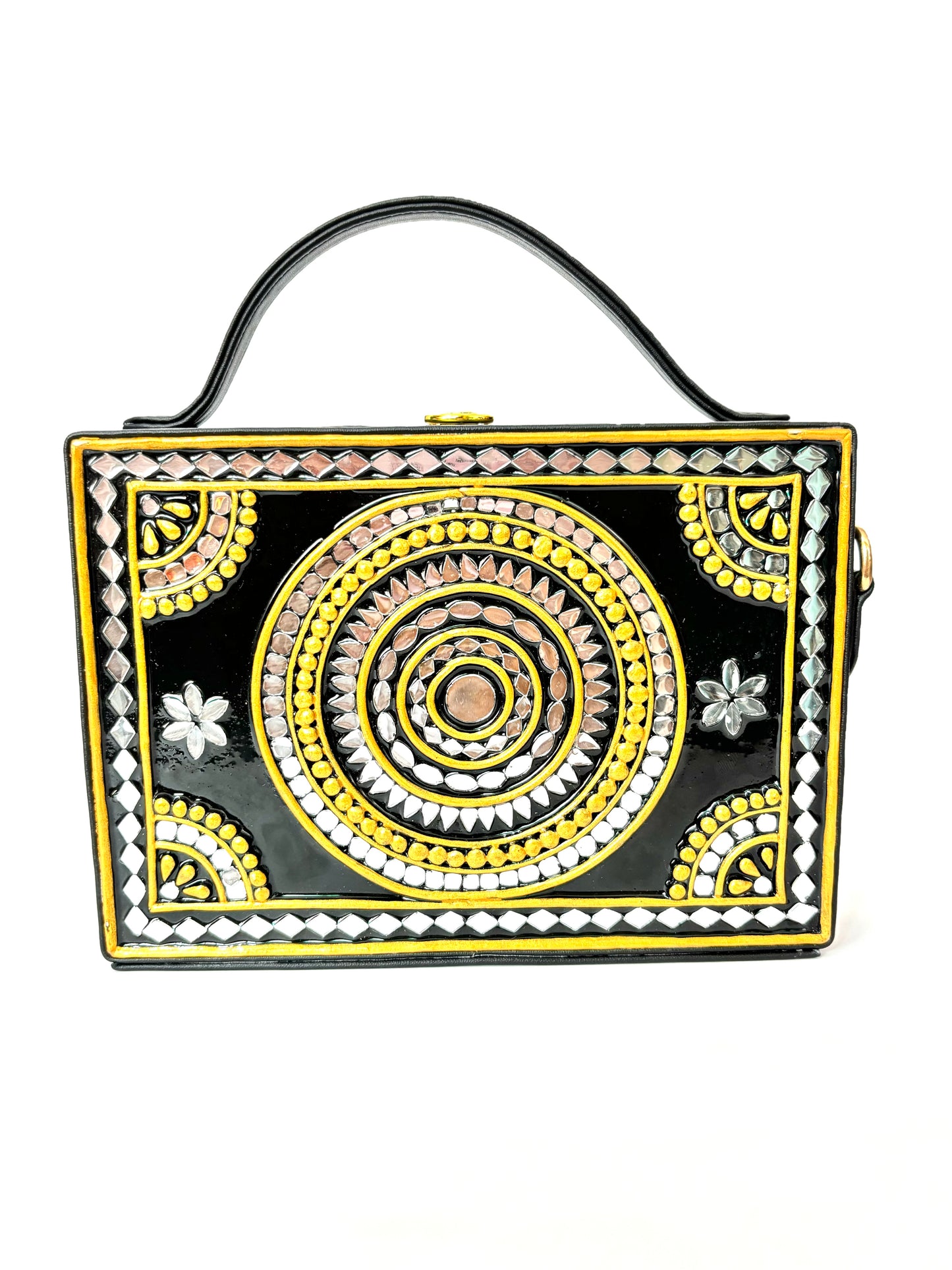 Chamak Lippan Art Box Bag