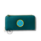 Green Mandala Handcrafted Lippan Art Wallet Sling