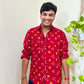 Dilwala Handcrafted Pure Bandhani Unisex Shirt