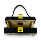 Gold Lippan Art Handcrafted Box Bag