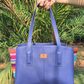 That Boho Bag- Dual Colour Tone Bag- Navy Blue and Tan