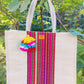 Sweet but Sour Colorful Jute Bag- Large